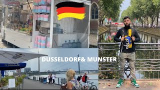 Exploring Münster& Düsseldorf- Germany Vlog 3 🇩🇪