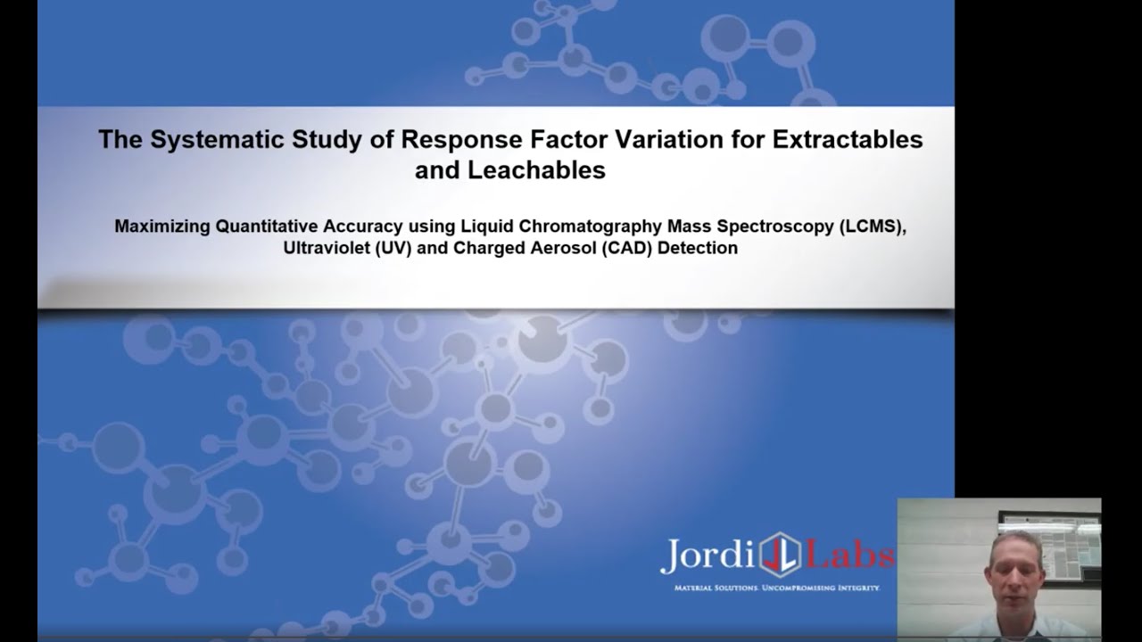The Systematic Study of Response Factor Variation for Extractables & Leachables
