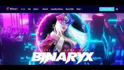 FUTURE COIN: Top Games Project: BinaryX BNX
