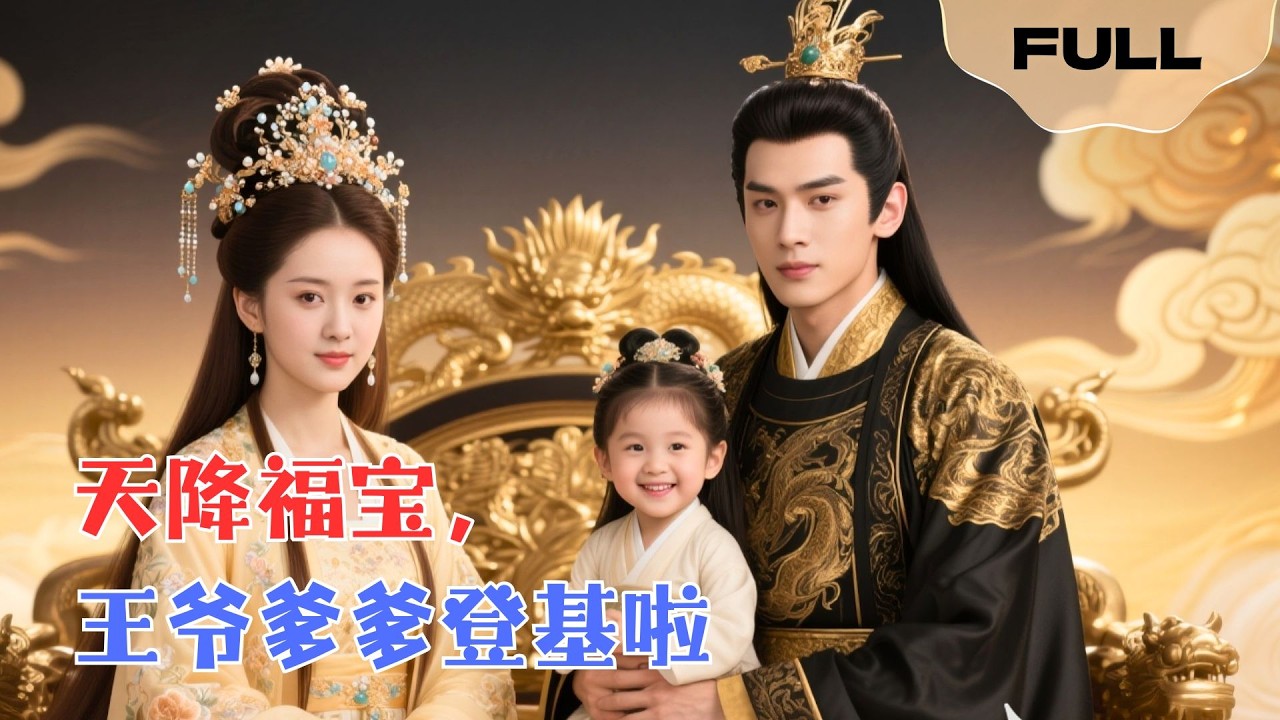 【FULL】天降福宝，王爷爹爹登基啦▶黄雨婷×陈杰克｜假道士想甩掉我这拖油瓶，骗我下山。可我一入王府，诅咒变祝福，爹爹连打胜仗，最终黄袍加身，我成最尊贵帝姬。#minidrama #精彩大陆短剧