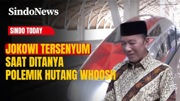 Diam Membisu, Jokowi Tersenyum saat Ditanya Polemik Utang Kereta Cepat Whoosh | Sindo Today | 18/10