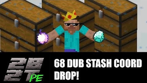 2b2tpe : 3672 Shulker Stash Coord Drop