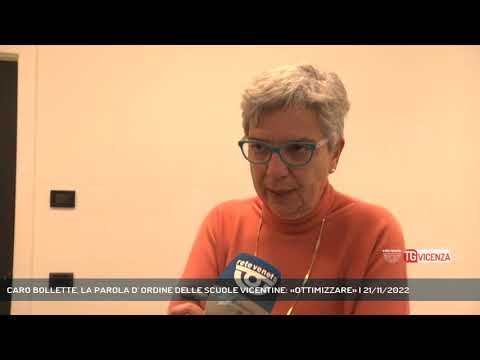 CARO BOLLETTE, LA PAROLA D' ORDINE DELLE SCUOLE VICENTINE: «OTTIMIZZARE» | 21/11/2022