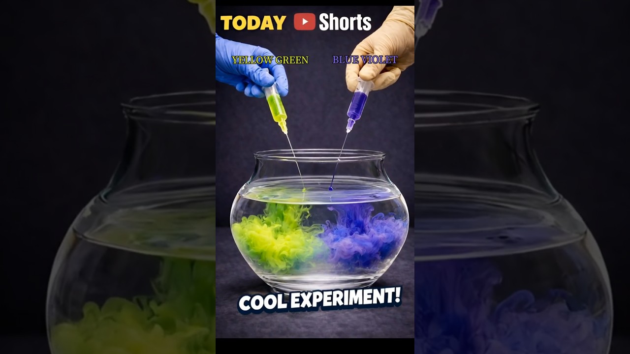 WAIT FOR END 👀 2 Color Experiments in 17 Seconds 🤯 