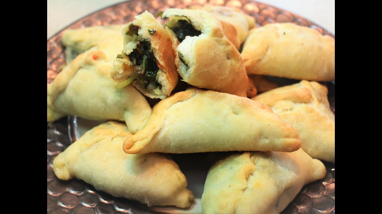 Chaussons libanais aux épinards -Fatayer aux épinards-