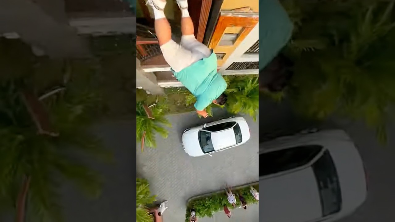 rewrite this title คนตกระเบียงโรงแรม #theyopro #funny #aivideo rewrite this title คนตกระเบียงโรงแรม #theyopro #funny #aivideo