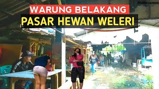 ❗Warung warung belakang pasar hewan weleri saat siang hari