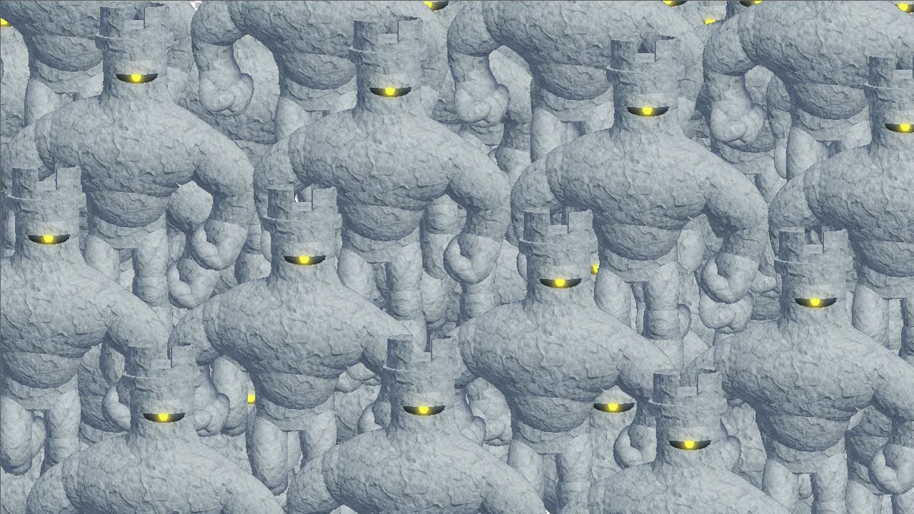 Which bosses can 100 Golems beat in Item Asylum