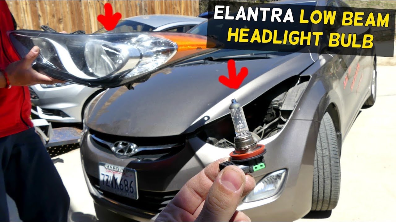 How To Change Elantra Headlight Bulb