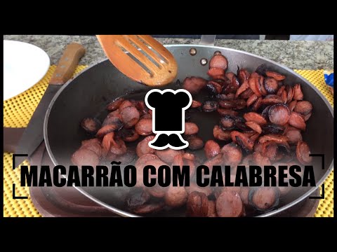 RECEITA DE MACARRÃO COM CALABRESA! | JIMMY NA COZINHA - Ep.