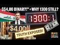 IQD 🔥 Still 1300?! 💸 $4.00 Rate Coming? 🚨 Truth Revealed!