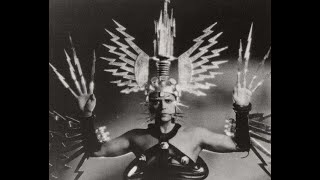 Theodore Kosloff as &#39;The Spirit of Electricity’ in Cecil B de Mille’s &#39;Madam Satan&#39; (1930)