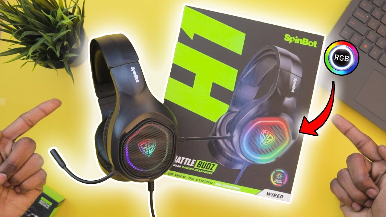 😎 SpinBot BattleBudz H1 Gaming Headphone | BEST Gaming Headphone Under Rs 1000 in 2023
