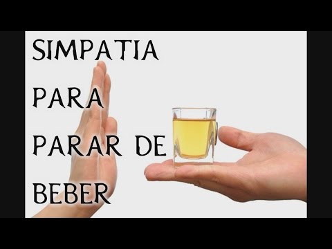 SIMPATIA PARA PARAR DE BEBER - YouTube