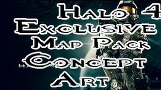 Halo 4 Exclusive Map Pack Concept Art!