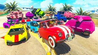 TODOS CONTRA MI PERO LLEVO UN MINI COCHE!! RISA ASEGURADA JAJAJA  GTA 5 ONLINE