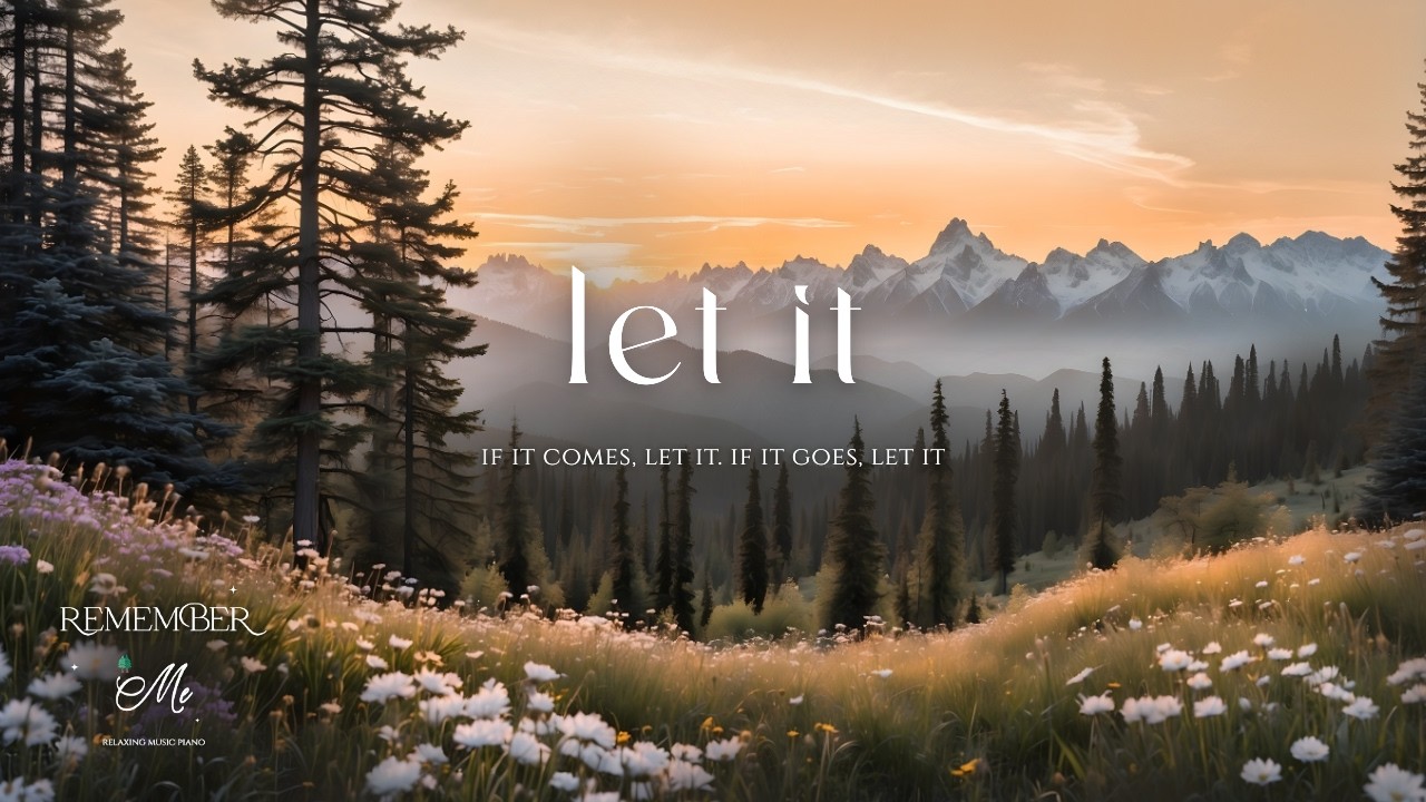 If It Come, Let It 🌲🌸 Soft Piano for Overthinking Minds