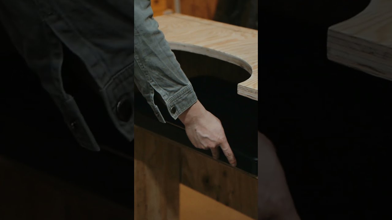 木工DIY] 折り畳み式の