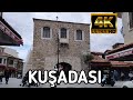 KUŞADASI AYDIN TURKEY WALKING TOUR | 6 March 2022 | 4k UHD 60fps