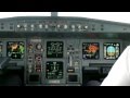 Landing inside an A330 cockpit in Miami - Listen to that sound!!!!! [HD]