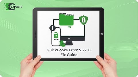 How to Fix QuickBooks Error 6177, 0 - Company File Access Error in Multi-User Mode