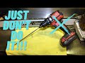 How to sharpen a chainsaw chain with a drill