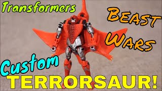 CUSTOM Transformers Beast Wars Predacon Terrorsaur - GotBot true Review NUMBER 511
