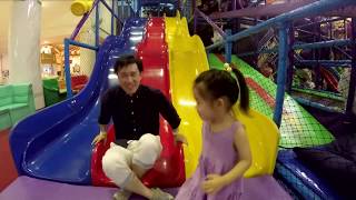 Indoor playground fun Cool play with the slide of playtime Playground Fun Play Place