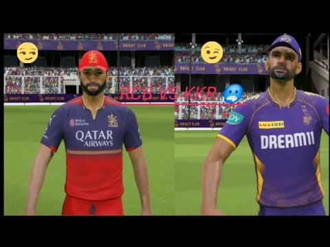 RCB VS KKR 1ST MATCH OF IPL 2025 IN SUPER OVER FORMAT LAST BALL ...