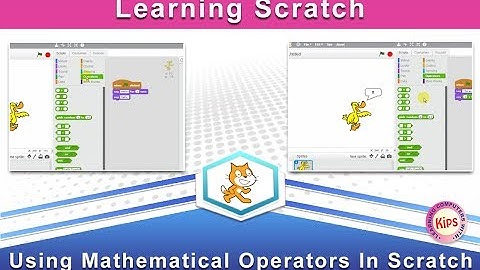 Learning Scratch: Using Mathematical Operators In Scratch