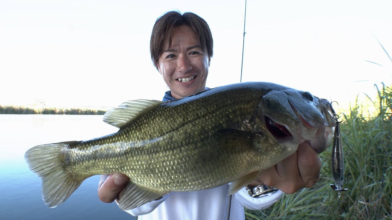 おかっぱり 夏のバス釣りを村田基さんの弟子 酒井俊信さんに学ぶ バスの釣れる場所 水質とは 魚釣りを勉強中