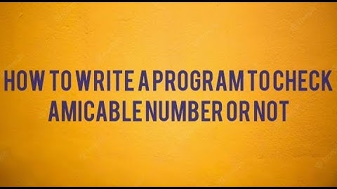 How to Write A Program to Check Amicable Number Or Not in java Important Interview Programs #shorts