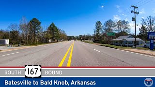 U.S. Route 167: Batesville to Bald Knob - Arkansas | Real Roads, Real Drives [Revisited/Repost]