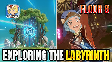 Exploring the Labyrinth | Floor 8 【Ni no Kuni: Cross Worlds】