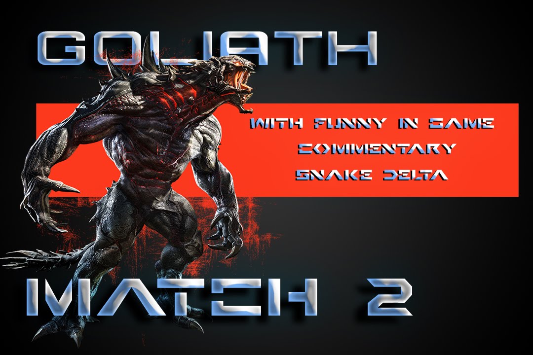 parody or satire Evolve Goliath epic match 2 Comedy match