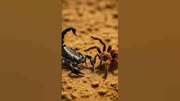 SCORPION vs TARANTULA #Bitecore #AnimalFights #WildVsWild #BeastBattles #NatureFightClub