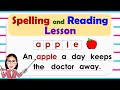 Spelling & Reading Lesson with Teacher Aya π