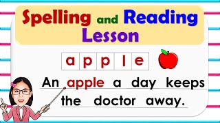 Spelling and Reading Lesson | Learn to spell and read with teacher Aya