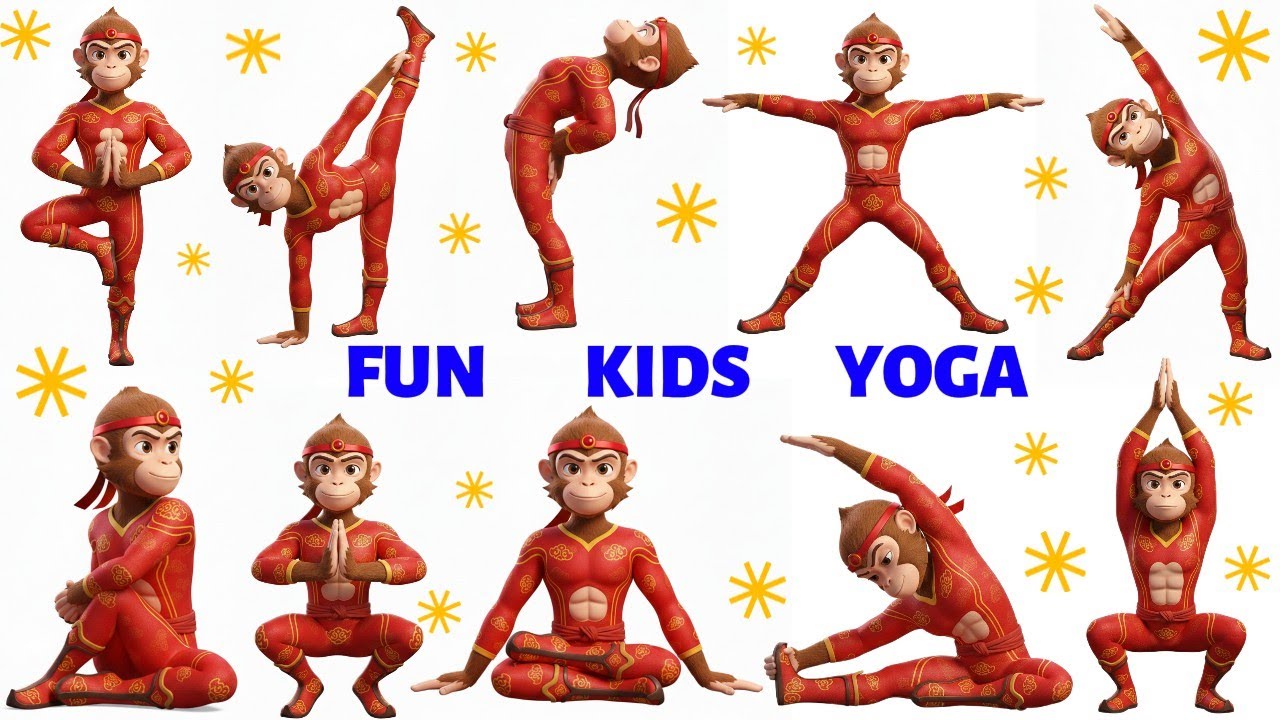 FUN KIDS YOGA: Amazing Animal Poses for Strength & Calm! | Yoga for ...