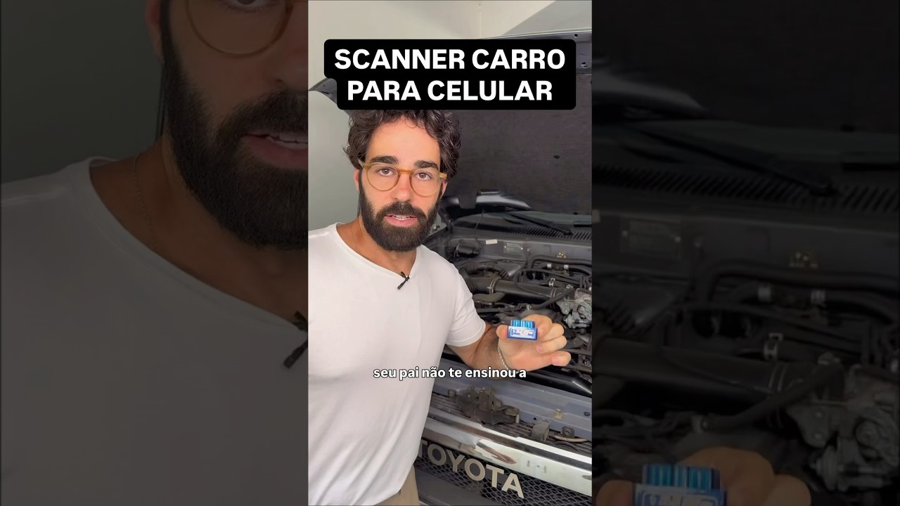 SEMPRE DEIXE ISSO NO CARRO - Scanner universal para celular