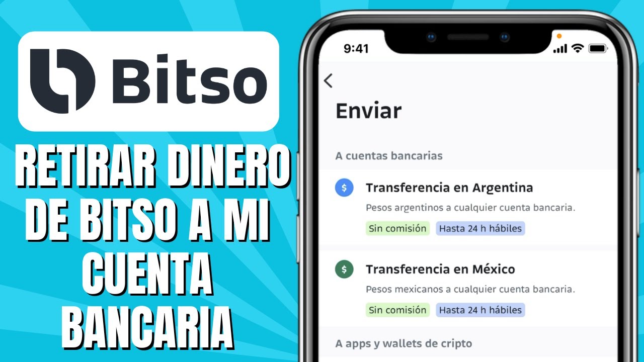 Cómo RETIRAR Dinero De BITSO A Mi Cuenta Bancaria
