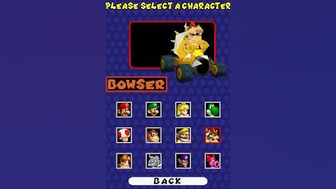 Mario Kart DS Pre-alpha Replica: New Menu Preview