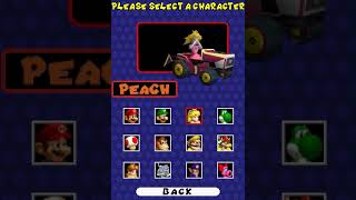 Mario Kart DS Pre-alpha Replica: New Menu Preview