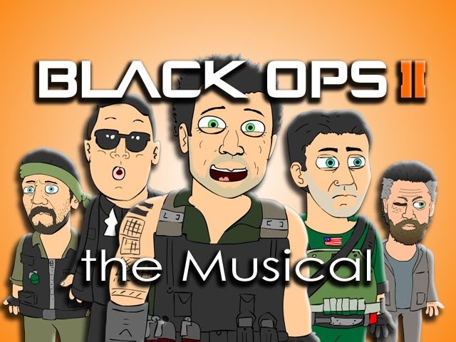 ♪ BLACK OPS 2 THE MUSICAL - PSY Gangnam Style Animated Parody Song