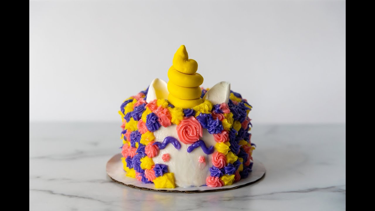 Unicorn Cake Decorating Kit Video YouTube