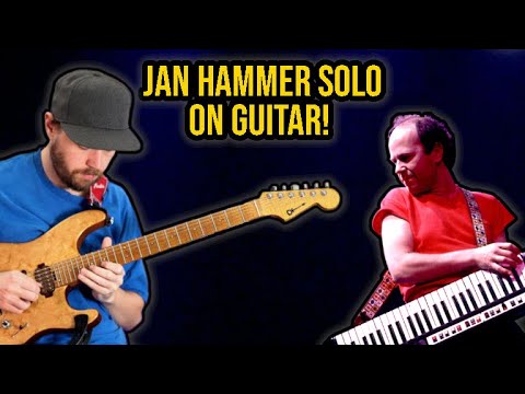 Jan Hammer solo ON GUITAR! - (Ritmo De La Noche - Al Di Meola)