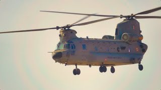 Indian Air Force Ch-47 Chinooks Training Mission Lift Off