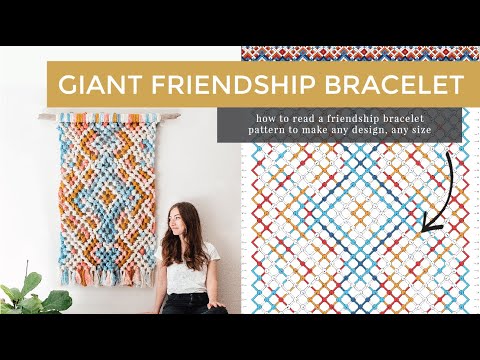 How to Read Friendship Bracelet Patterns