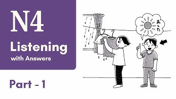 JLPT N4 Listening Practice – Part 1 | Full Test Style | Prepare for JLPT July & December 2026.