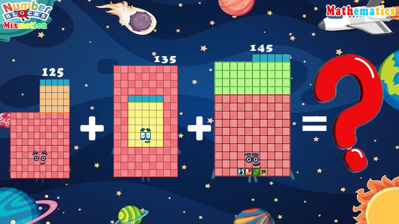 [NUMBERBLOCKS MATH] Does This Problem Look Difficult? | Learn to Coun ...